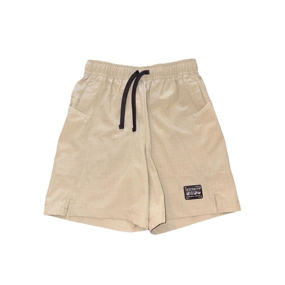 Boys 10-12 Athletic Works DriWorks Sage Green Drawstring Shorts, Moisture Wick
